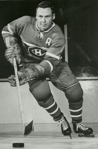 Tom Johnson Montreal Canadiens 1961
