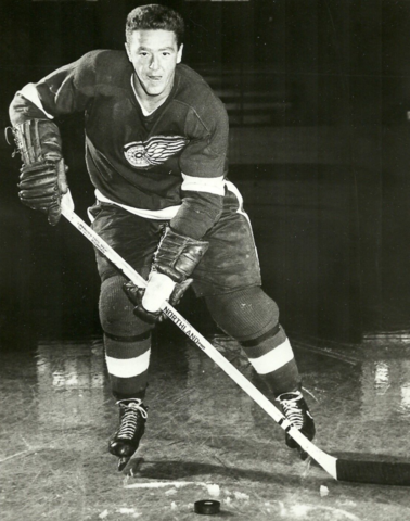 Marcel Pronovost Detroit Red Wings 1956