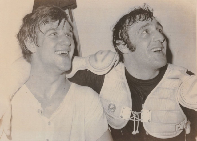 Bobby Orr & Phil Esposito Boston Bruins 1970