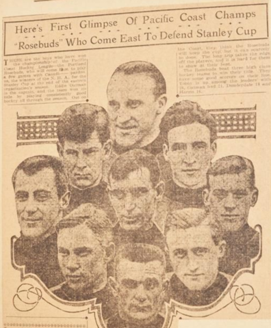 Portland Rosebuds Team Photo 1916
