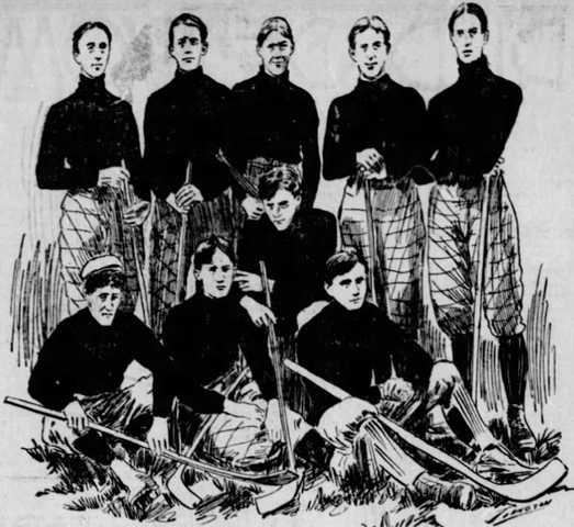Pittsburgh High School Hockey Team 1898–1899