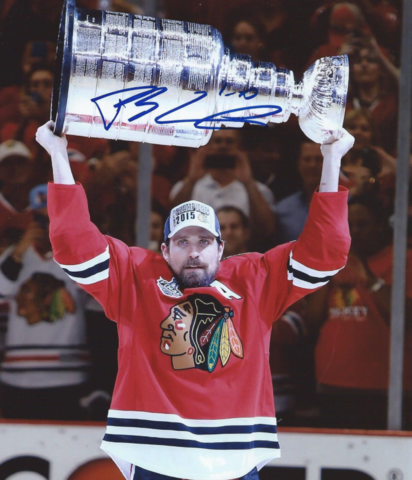 Patrick Sharp with The Stanley Cup 2015