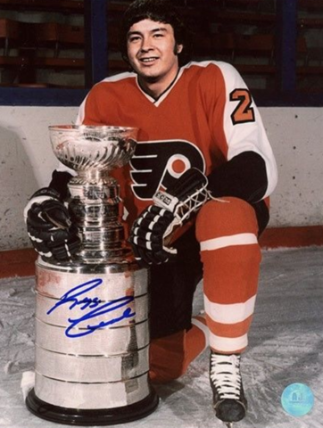 Reggie Leach with The Stanley Cup 1975
