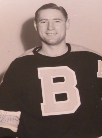 Fernie Flaman Boston Bruins 1954