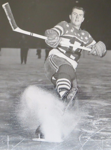 Barry Sullivan St. Louis Flyers 1949 American Hockey League