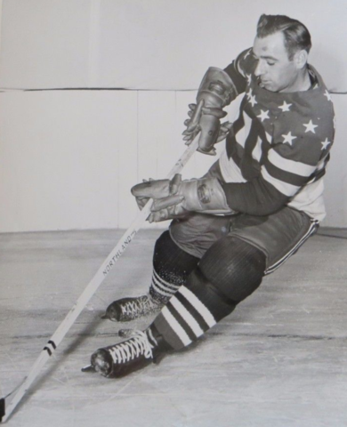 Sherman "Shammie" White St. Louis Flyers 1950 American Hockey League