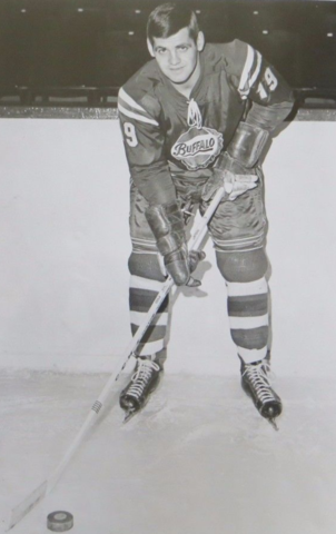 Alain Caron Buffalo Bisons 1965 American Hockey League