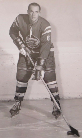 Bob Wilson Buffalo Bisons 1962 American Hockey League