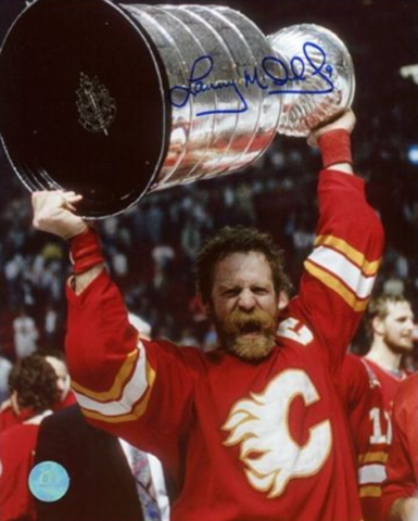 Lanny McDonald Stanley Cup Champion 1989 Calgary Flames