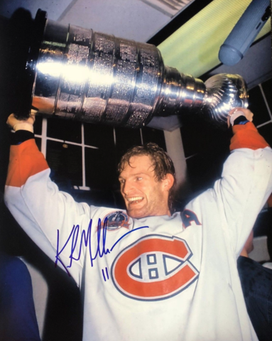 Kirk Muller Stanley Cup Champion 1993 Montreal Canadiens