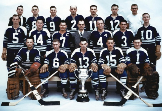 Vernon Canadians Allan Cup Champions 1956