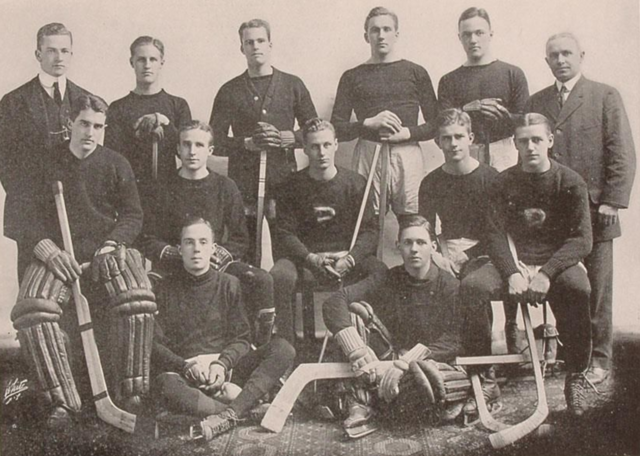 Princeton Tigers Hockey Team 1913 Princeton University Hockey Team
