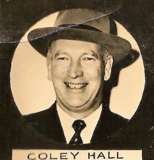 Coley Hall Vancouver Canucks Manager & Owner 1954