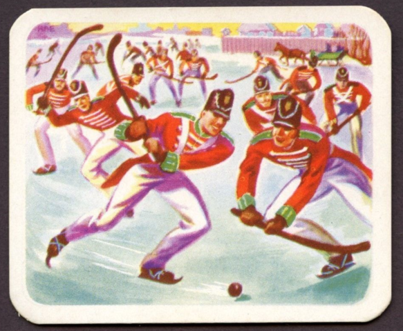 Cracker Jack Hockey Card No.5 1949
