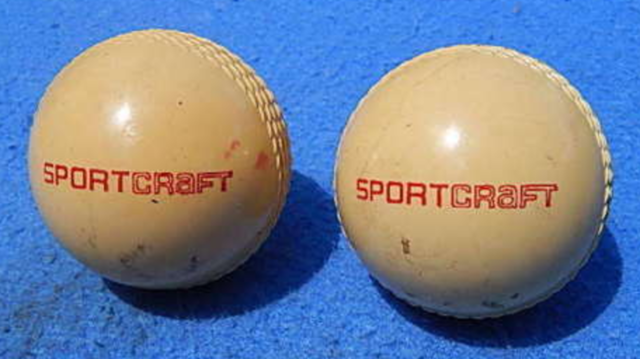 Vintage Sportcraft Field Hockey Balls 1950s Chingford Red Seal