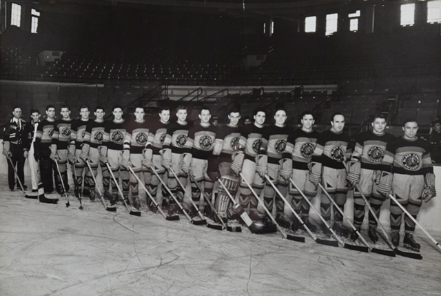 Chicago Black Hawks Team Photo 1935 