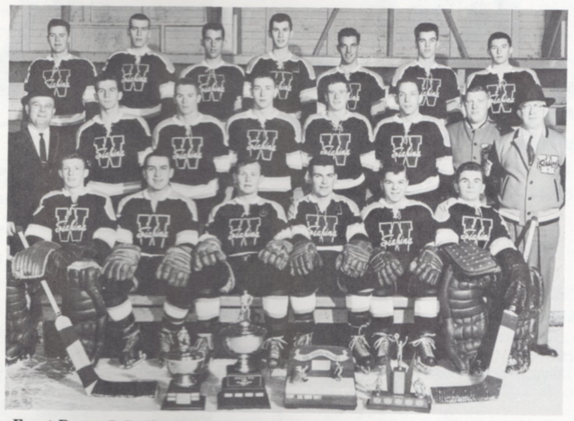 Waterloo Siskins 1964 Ontario Hockey Association Junior B Champions