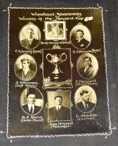 Wheatland Shamrocks Hockey Team 1907