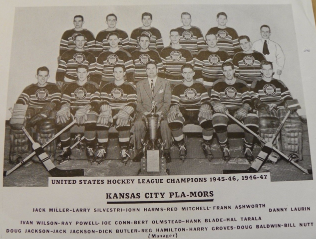 Kansas City Pla-Mors 1946 and 1947 United States Hockey League Champions