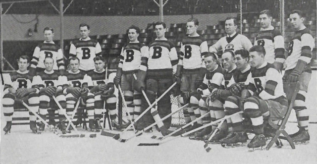 Boston Bruins Team Photo 1932 Boston Garden