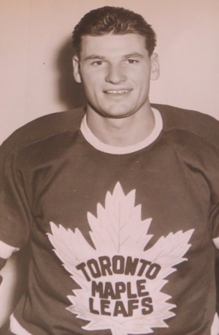 John Arundel 1950 Toronto Maple Leafs