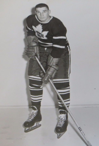 Gary Aldcorn 1958 Toronto Maple Leafs