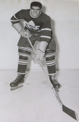 Fleming Mackell 1951 Toronto Maple Leafs