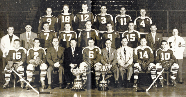 Kitchener-Waterloo Dutchmen 1953 Allan Cup Champions