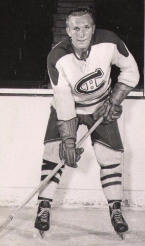 Paul Masnick 1954 Montreal Canadiens