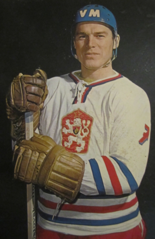 František Pospíšil 1972 Czechoslovakia Men's National Ice Hockey Team