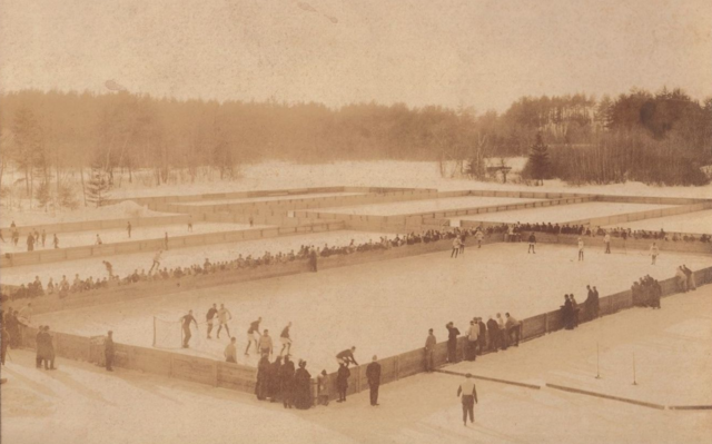 St. Paul's School Ice Hockey Rinks - SPS Lower Pond 1908 Concord, New Hampshire