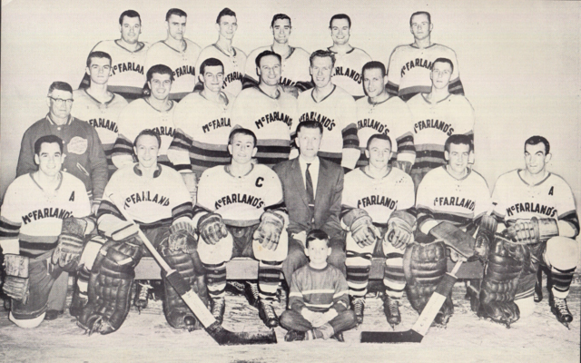 Belleville McFarlands Team Photo 1958
