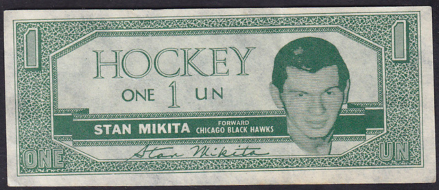 1962-63 Topps Hockey Bucks #17 Stan Mikita