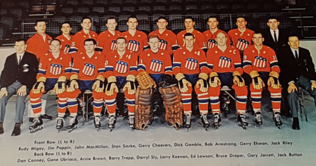 Rochester Americans Team Photo 1962 American Hockey League
