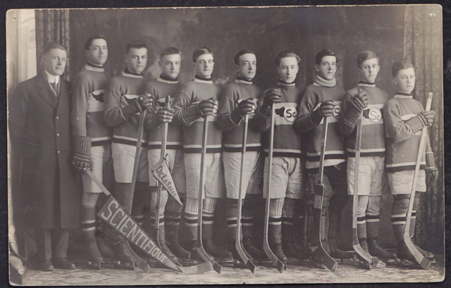 De La Salle College Hockey Team - circa 1918 Science Team