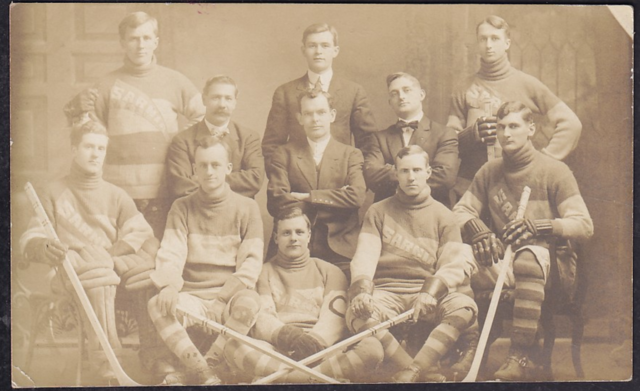Sarnia Hockey Club circa 1908