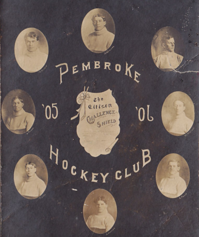 Pembroke Hockey Team 1906 Pembroke Lumber Kings