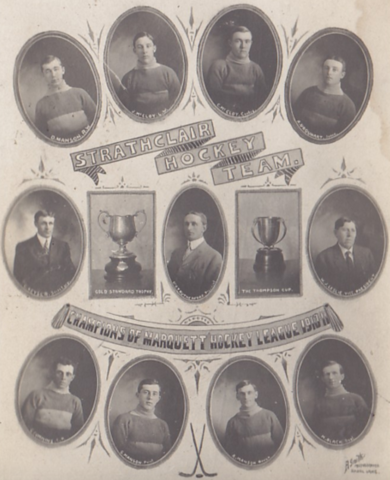 Strathclair Hockey Team Marquett Hockey League Champions 1911 