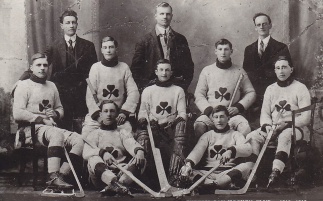 Barry's Bay Bobcats 1912 Barry's Bay Hockey Team
