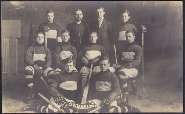 Séminaire de Sherbrooke Hockey Team 1913 Seminar Saint-Charles Hockey Team