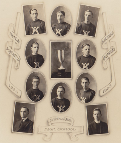 St. Francis Xavier High School  Maritime Interscolastic Champions 1925