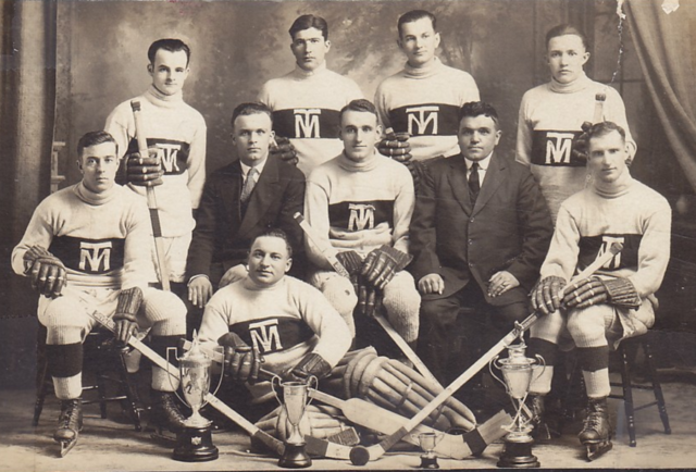 Thetford Mines Hockey Club 1927 League Champions