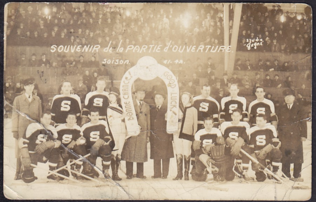Shawinigan Falls Cataractes 1942 Montreal & District Senior League Champions
