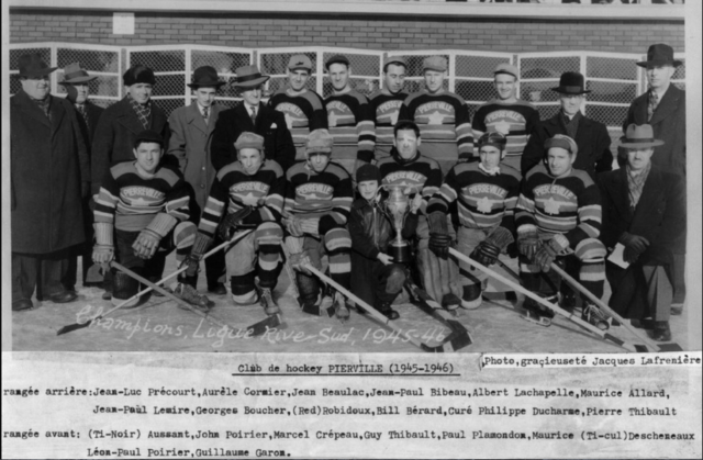 Club de Hockey Pierreville 1946 League Champions Rive-Sud