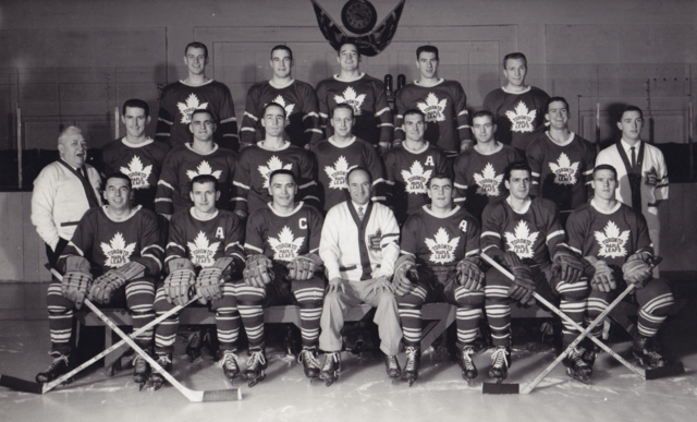 Toronto Maple Leafs Team Photo 1957