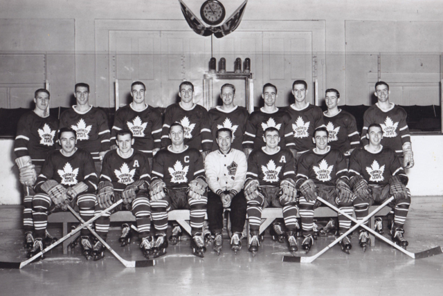 Toronto Maple Leafs Team Photo 1956