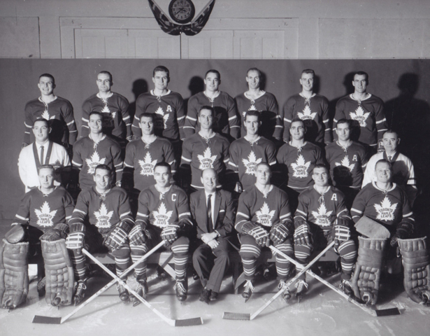 Toronto Maple Leafs Team Photo 1958