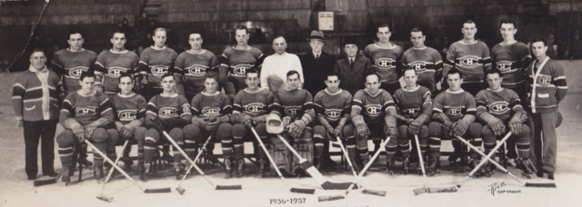 Montreal Canadiens Team Photo 1936