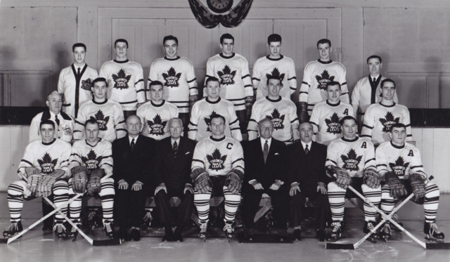 Toronto Maple Leafs Team Photo 1954
