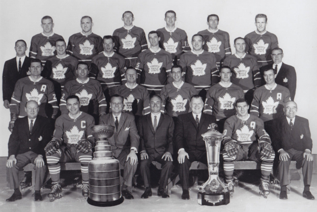 Toronto Maple Leafs Team Photo 1963 Stanley Cup Champions